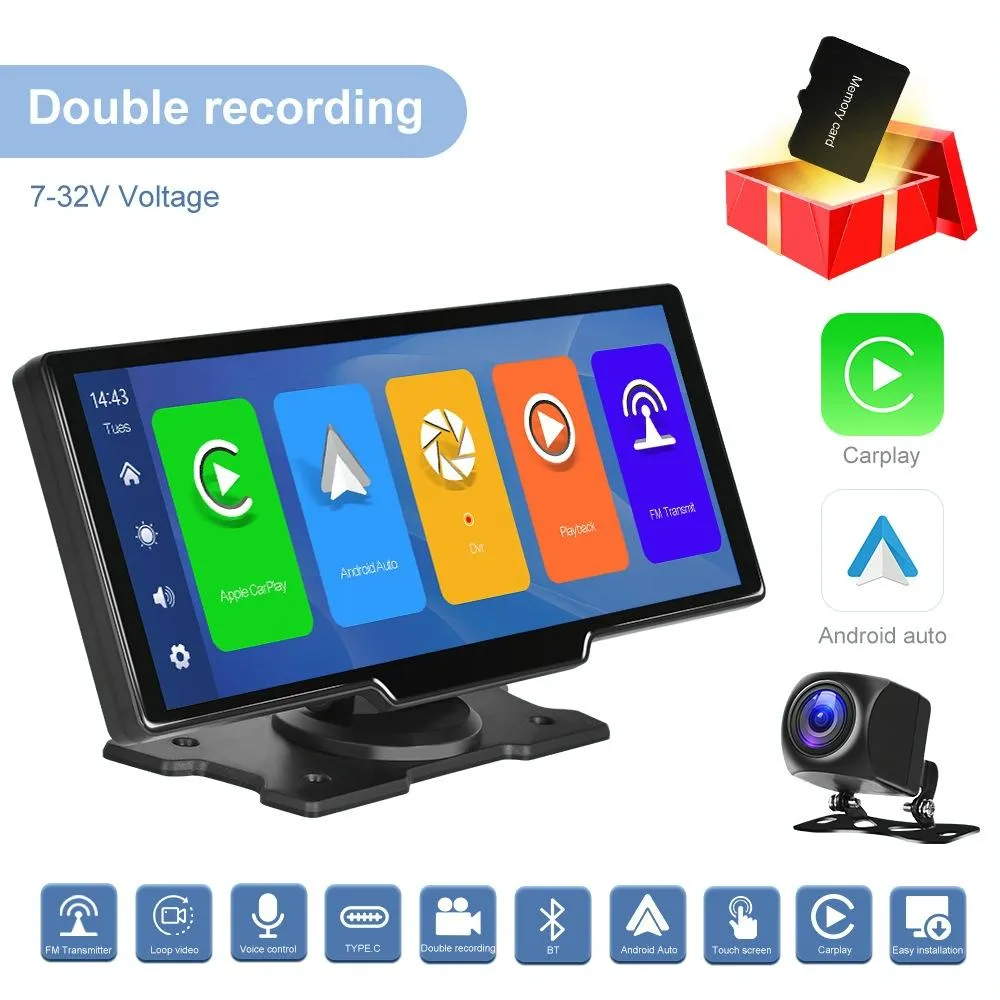 10.26 Inch Wireless Carplay Display For Android Auto