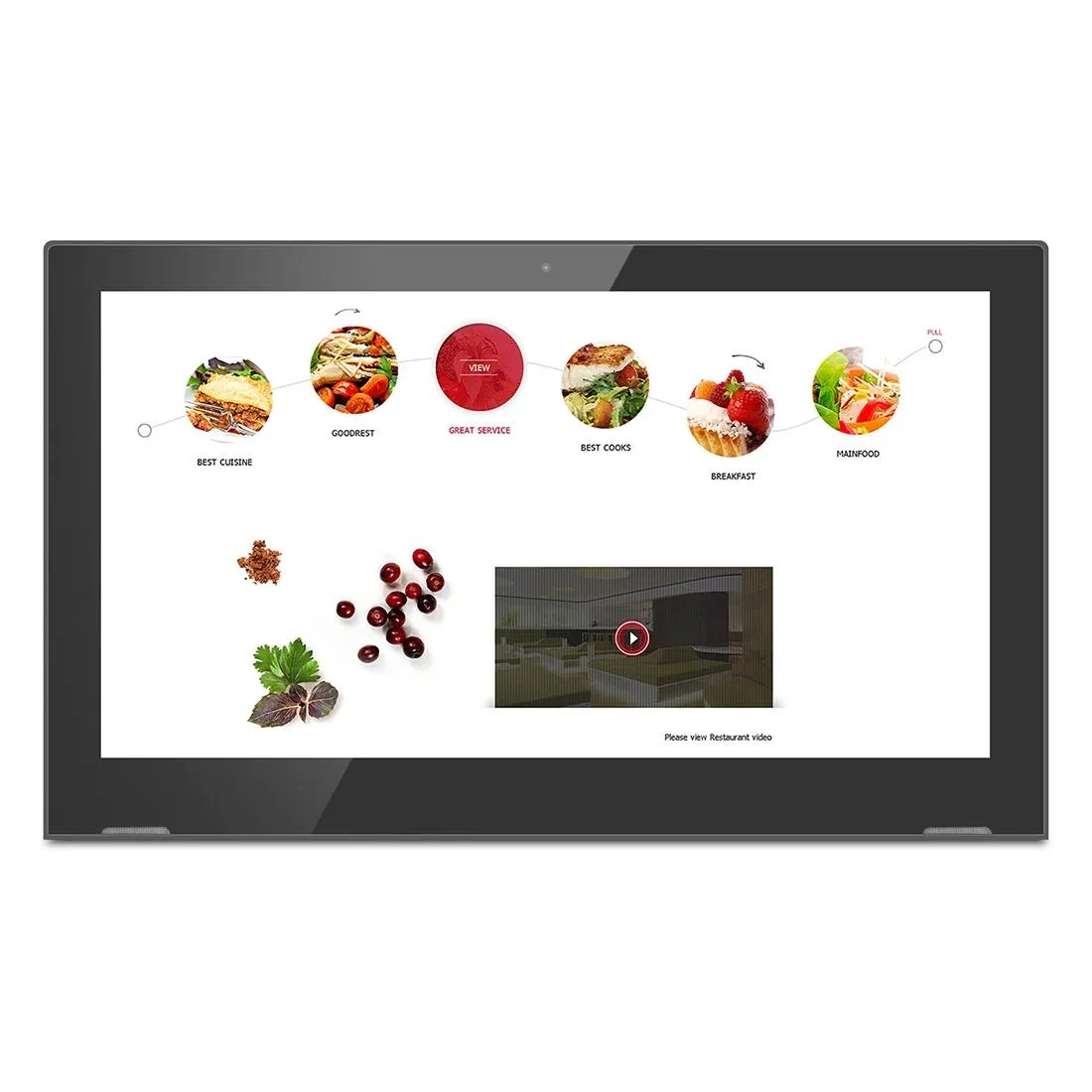 15.6 Inch Touchscreen Android Tablet with Holder 2gb 16gb