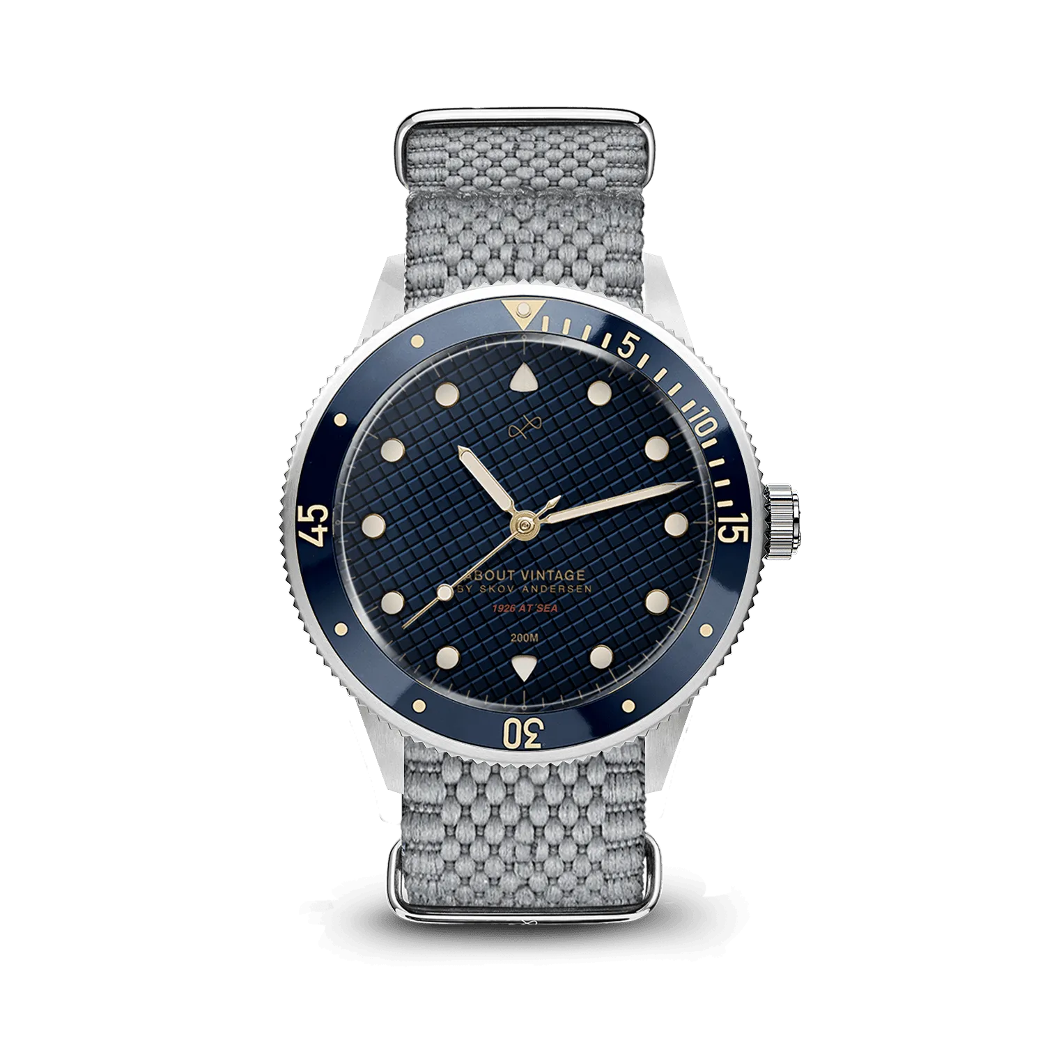 1926 At'sea, Steel / Blue Turtle Vintage