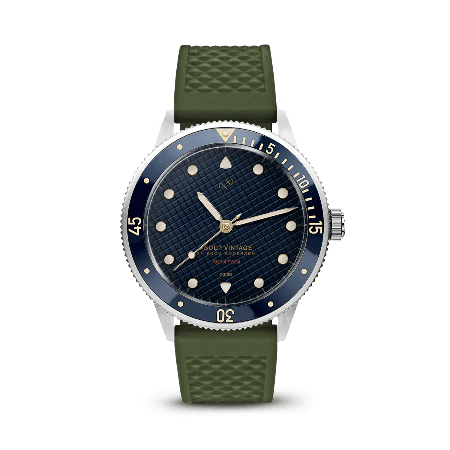 1926 At'sea, Steel / Blue Turtle Vintage