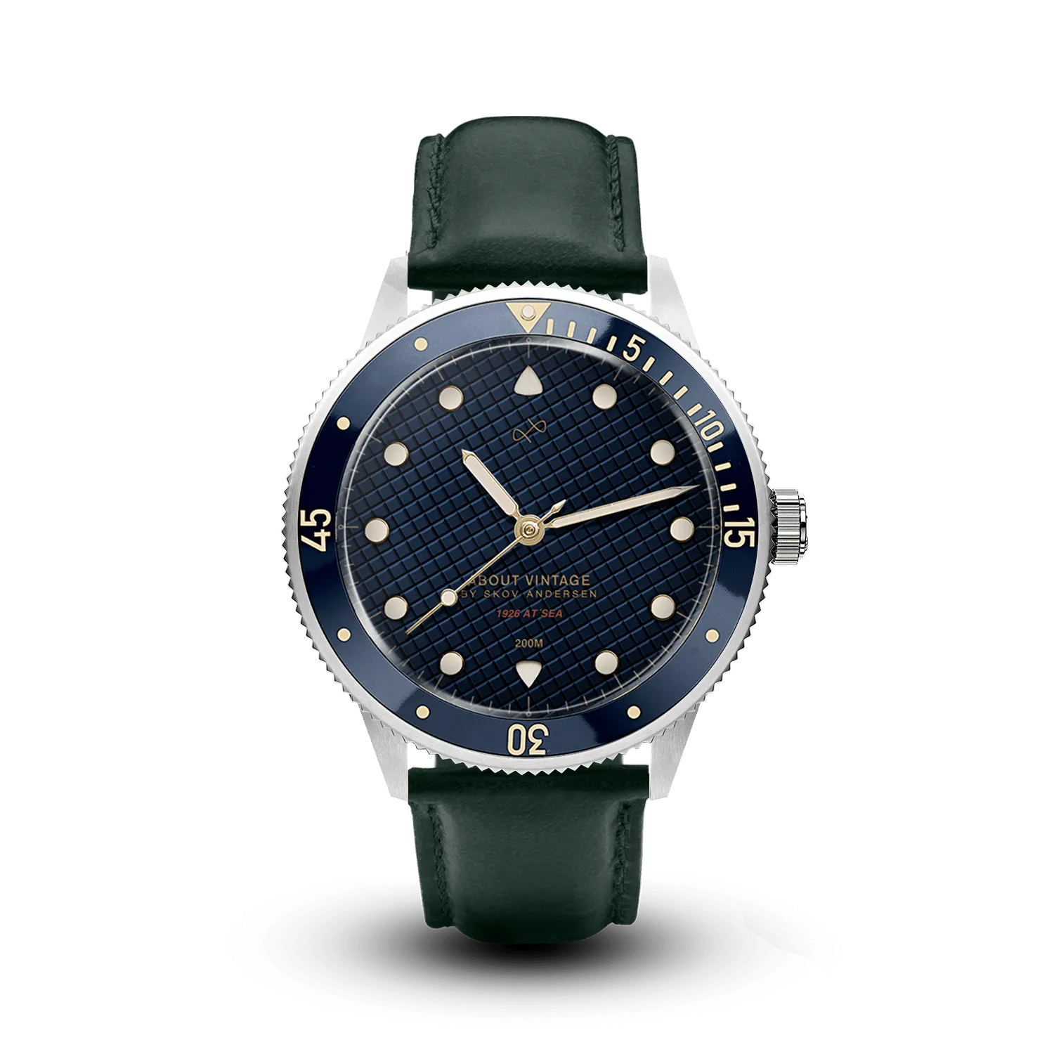 1926 At'sea, Steel / Blue Turtle Vintage