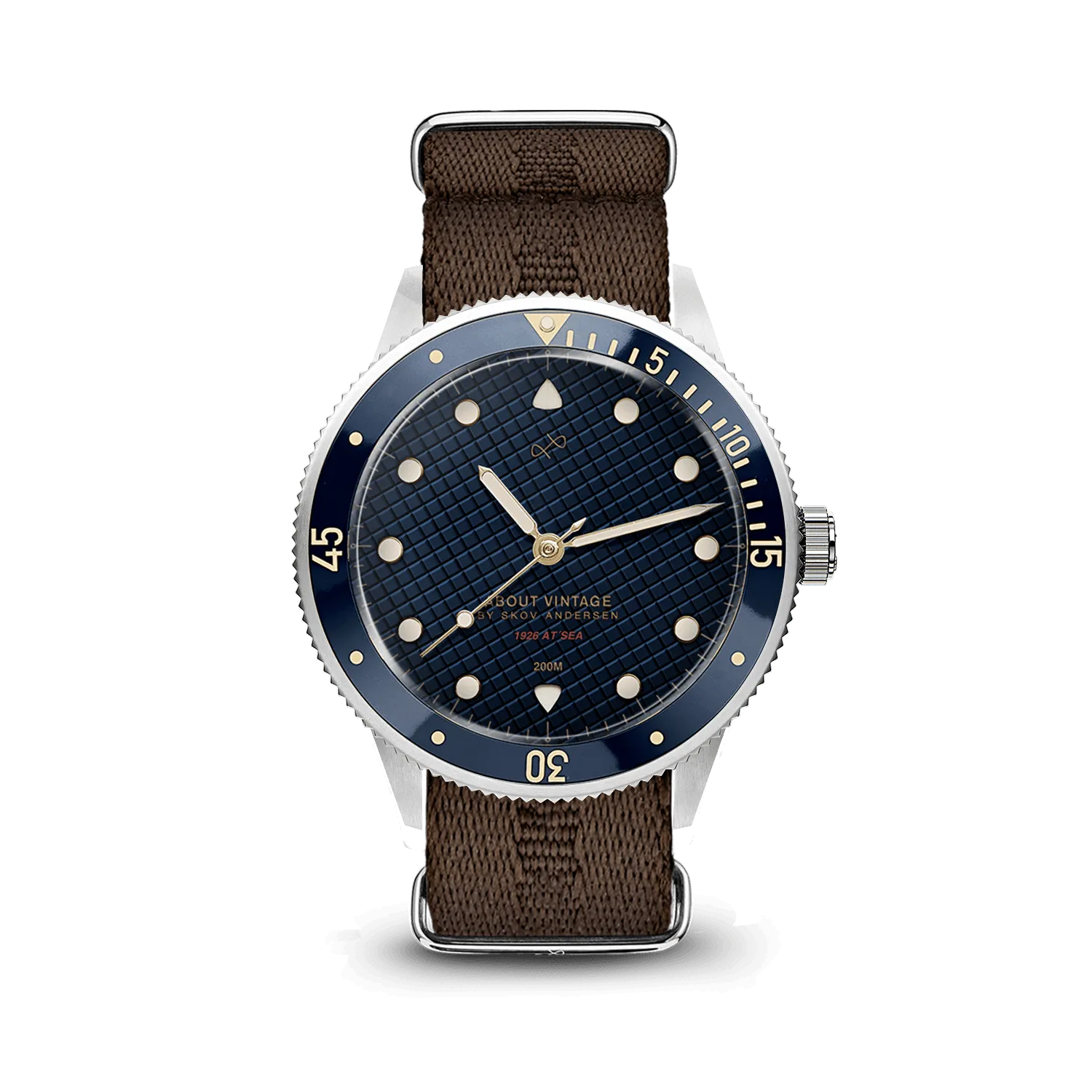 1926 At'sea, Steel / Blue Turtle Vintage