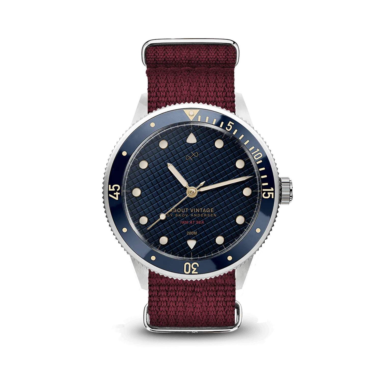 1926 At'sea, Steel / Blue Turtle Vintage