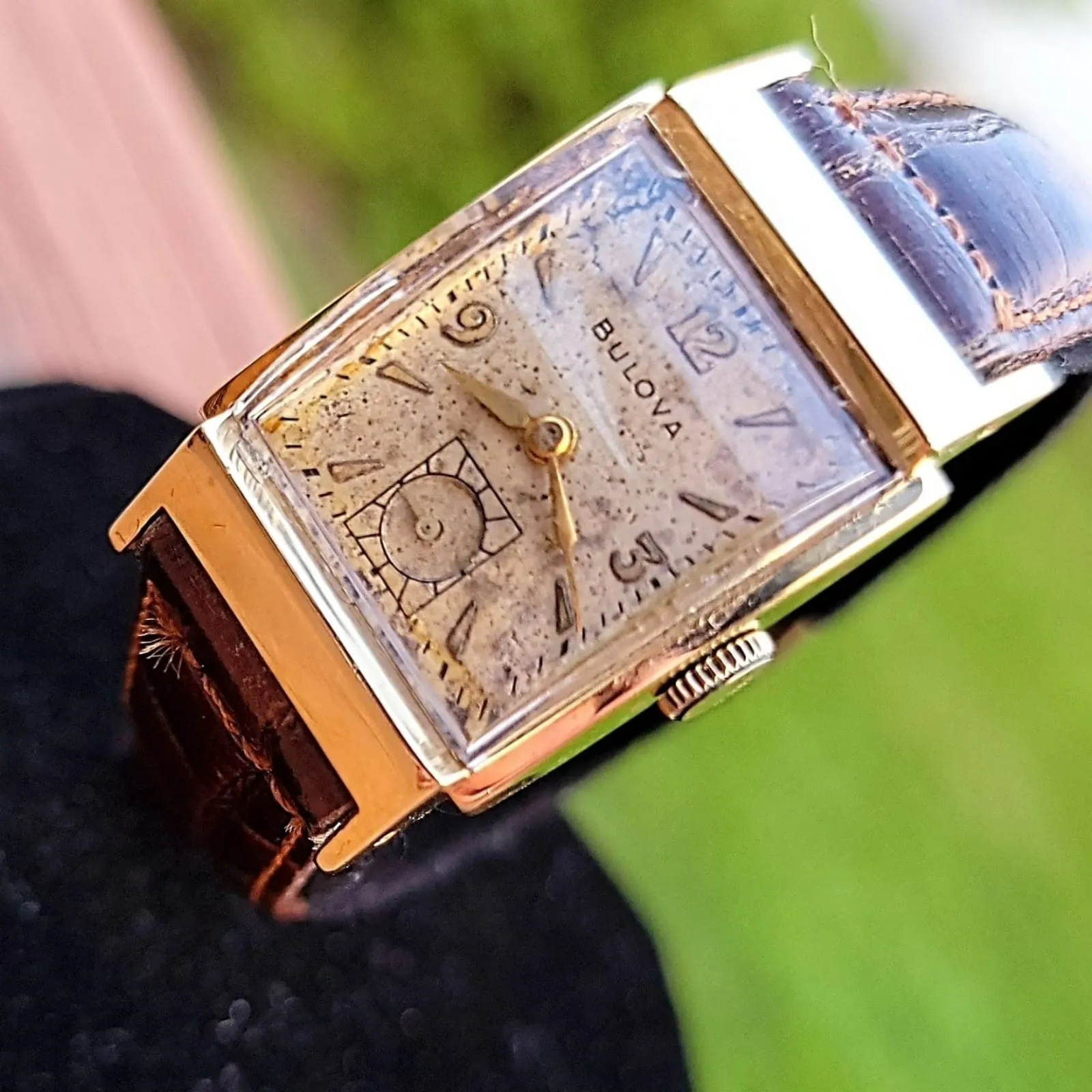 1946 BULOVA Douglas "B" 21 Jewels - In BOX!