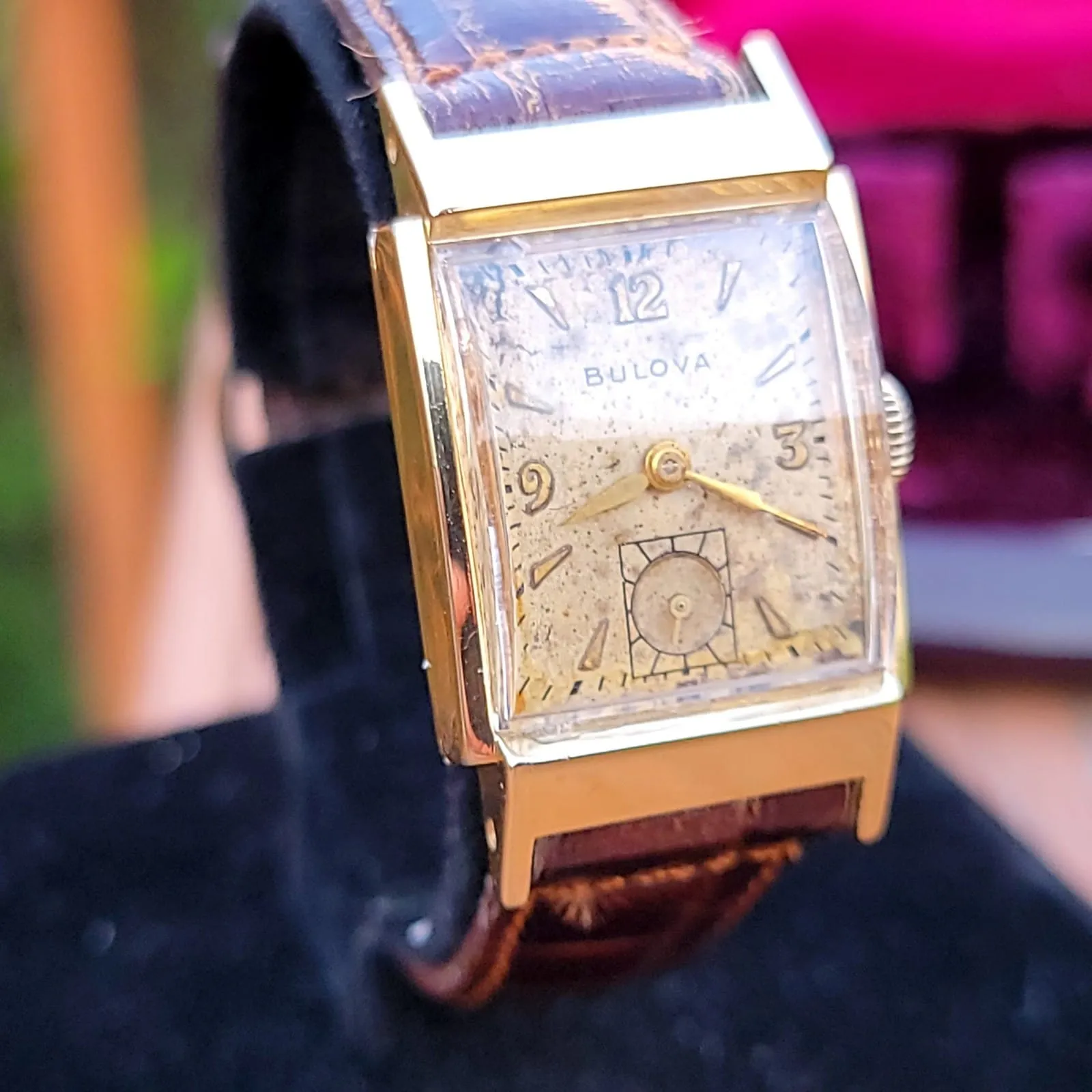 1946 BULOVA Douglas "B" 21 Jewels - In BOX!