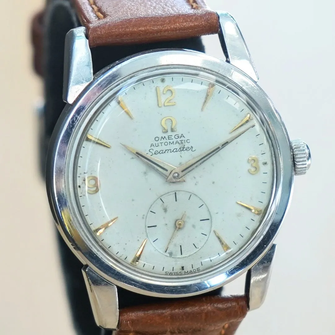 1956 OMEGA Seamaster Automatic Watch Ref. 2848 19 Jewels Cal. 491 Vintage Wristwatch
