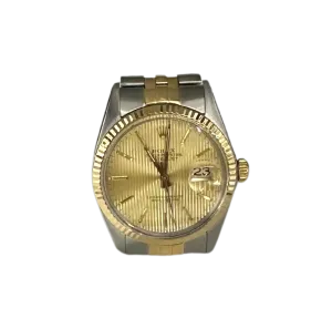 1986 Rolex Datejust-36 MM Champagne Dial Model- 16013