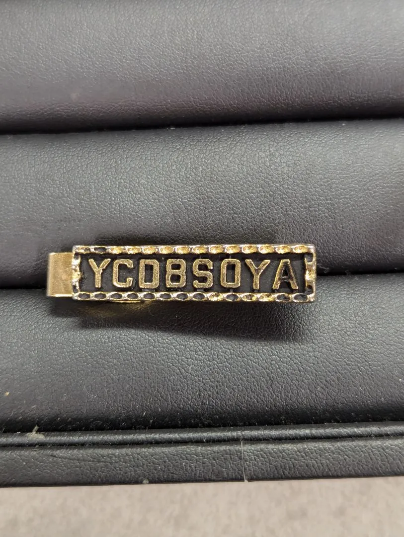 3 Vintage Tie Clips