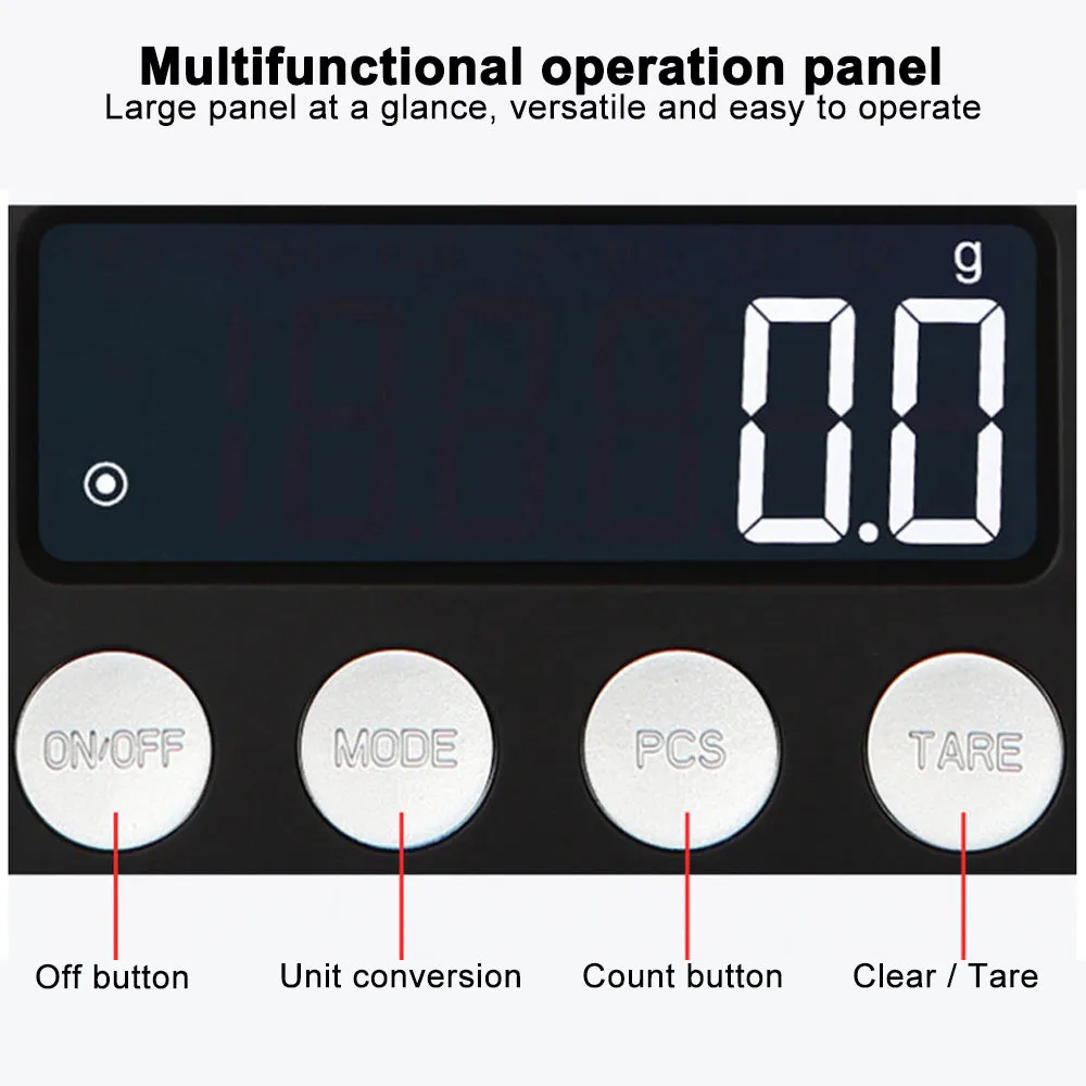 500g 0.01 Electronic Mini LCD Digital DIY Jewelry Scale High Accuracy Backlight Pocket Jewelry Weight