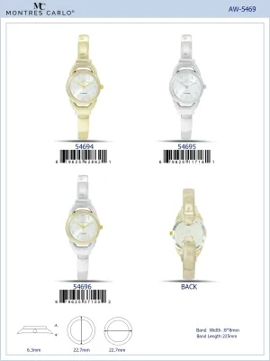 5469-Montres Carlo Bangle Watch