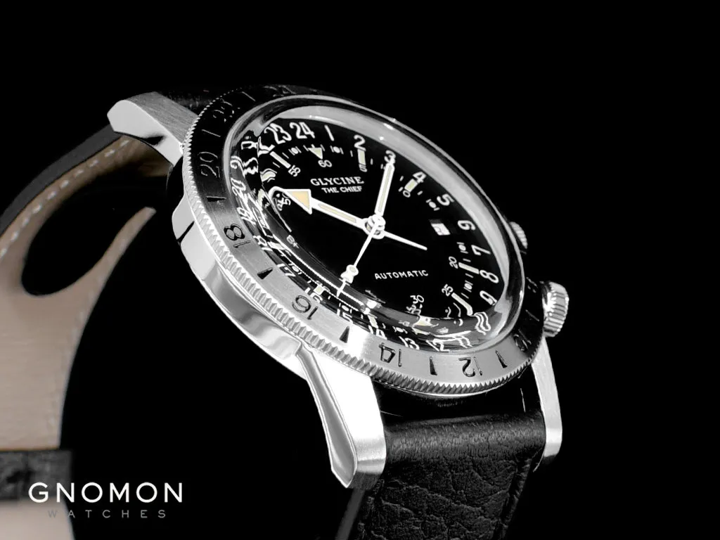 Airman “The Chief” Purist Black - Leather Ref. GL0469