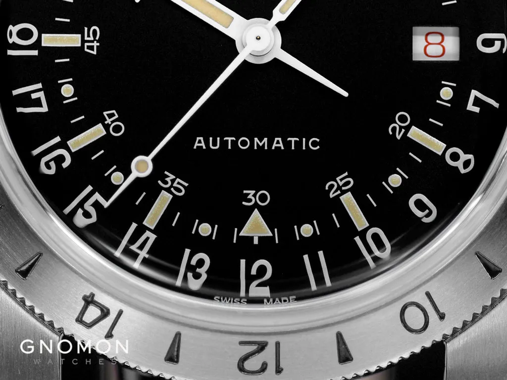 Airman “The Chief” Purist Black - Leather Ref. GL0469