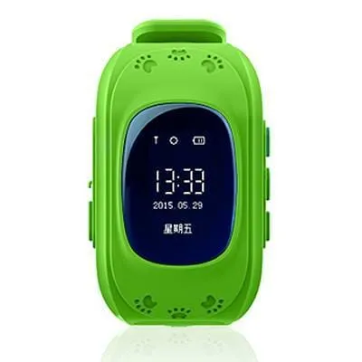 Anti-Lost OLED GPS Tracker Smart Watches for Kids