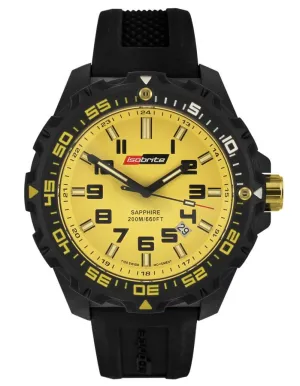 ArmourLite IsoBrite Valor Series - Yellow Dial & T100 Tritium - Silicone Strap