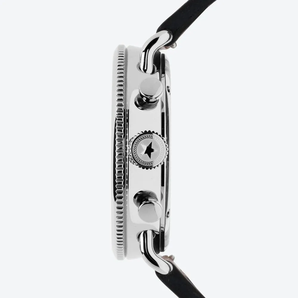 Avigator Sport Chronograph (Off White   Brown)