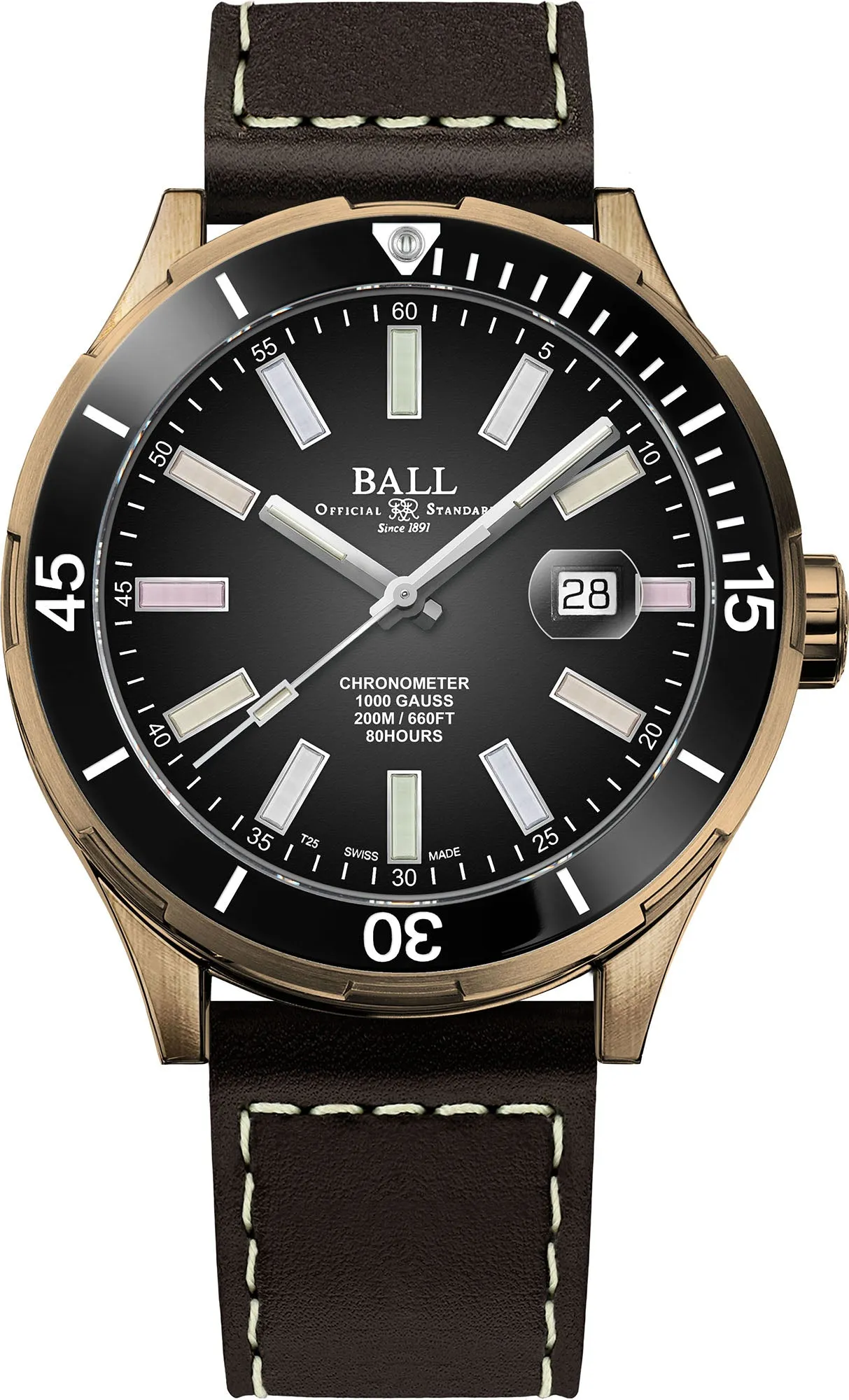 BL Watch Company Roadmaster M Marvelight Limited Edition Bronze