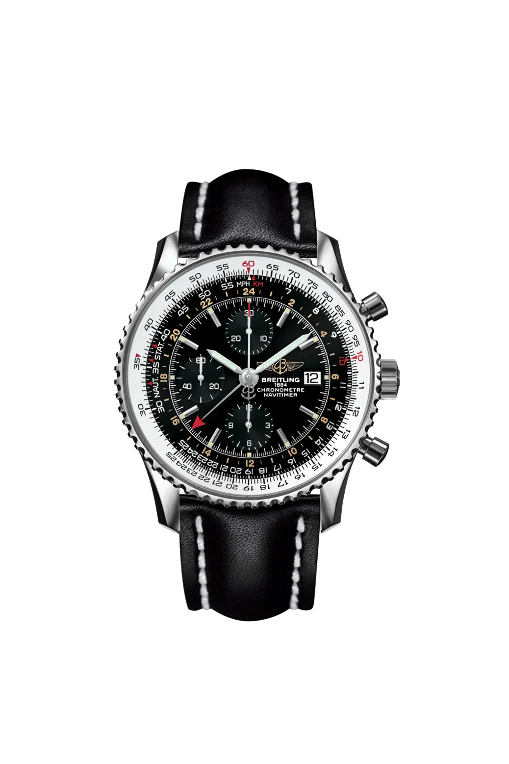 Breitling Navitimer World 46 Automatic Chronograph Mens Watch