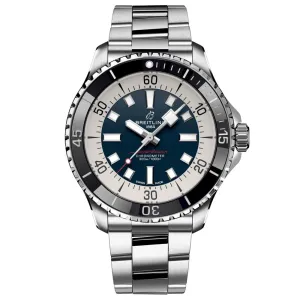 Breitling Superocean 44mm Blue Dial Automatic Gents Watch A17376211C1A1