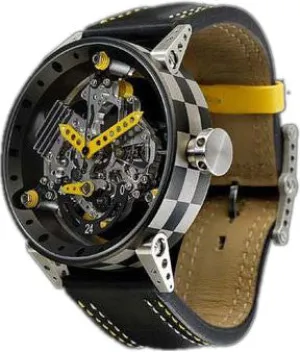 B.R.M. Watch R-50-TN Yellow Hands