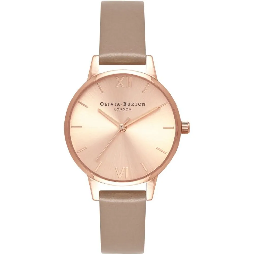 Brown Artificial Leather Watch