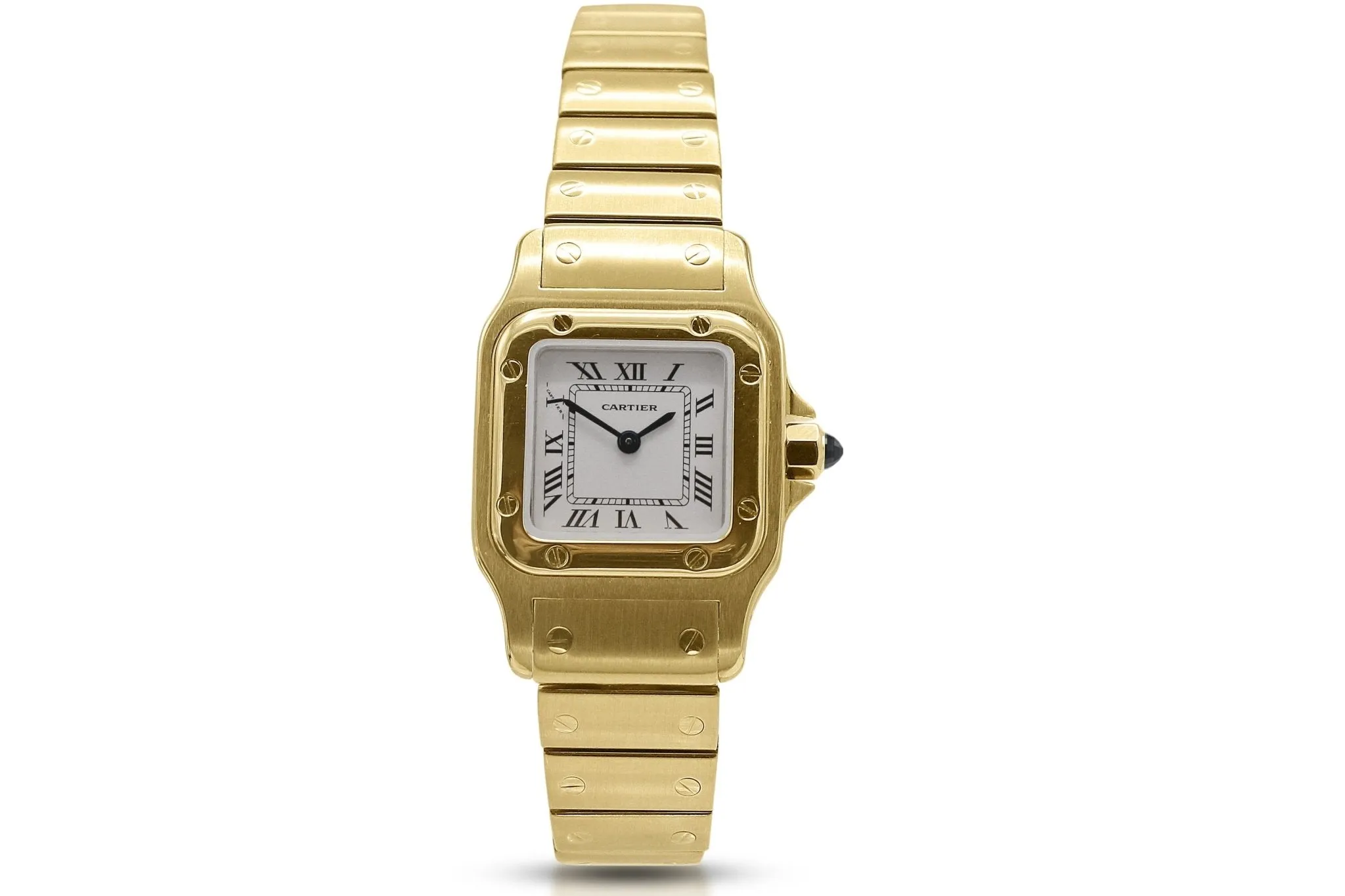 Cartier Ladies Santos Bracelet Watch - 18ct Yellow Gold