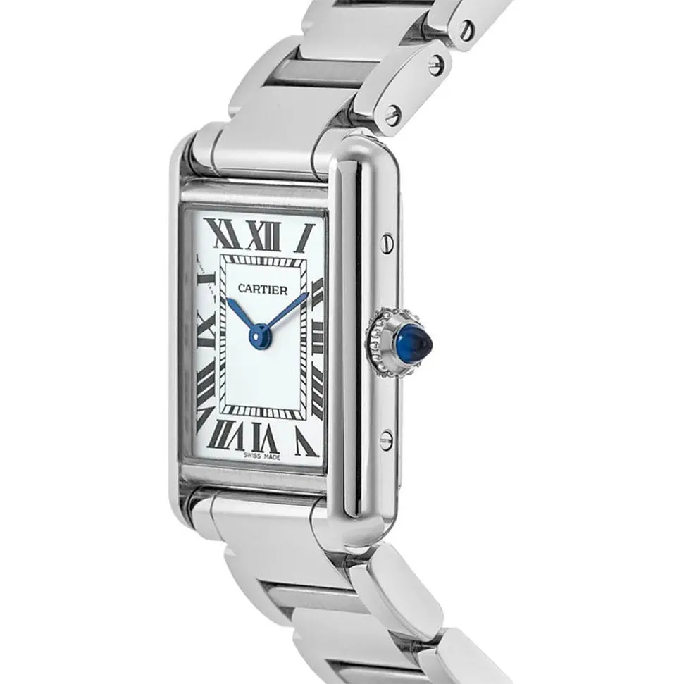 Cartier Tank Must Ladies White Watch WSTA0051