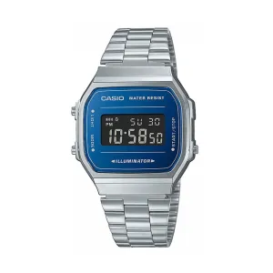 Casio Unisex Alarm Chronograph Digital Watch A168WEM-2BEF