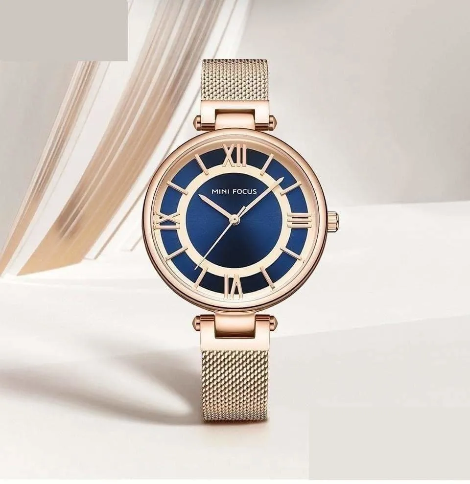 Casual Luxury Fashion Stainless Steel Wristwatches for Women