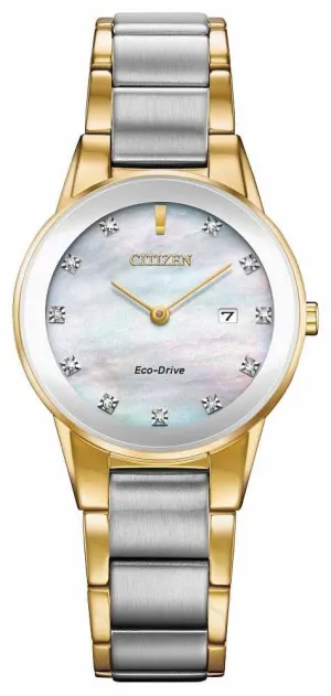 Citizen Watch Eco Drive Axiom Diamond Dial Ladies D
