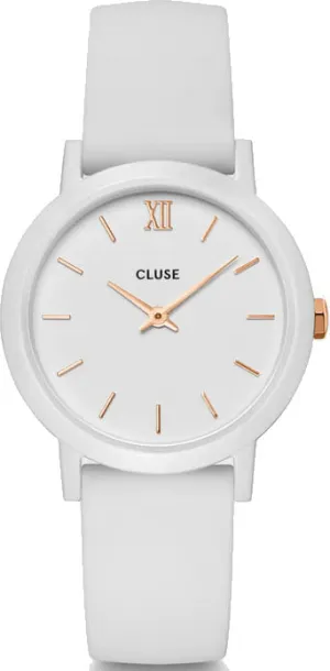 Cluse Minuit Nylon White Rose Gold D