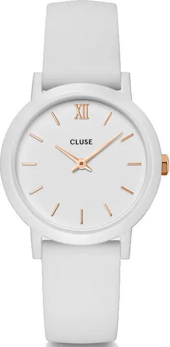 Cluse Minuit Nylon White Rose Gold D