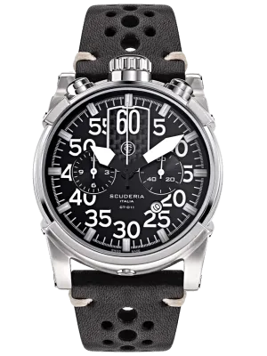 CT Scuderia BULLET HEAD SATURNO Swiss Made Chrono Mens Watch CWEG00119