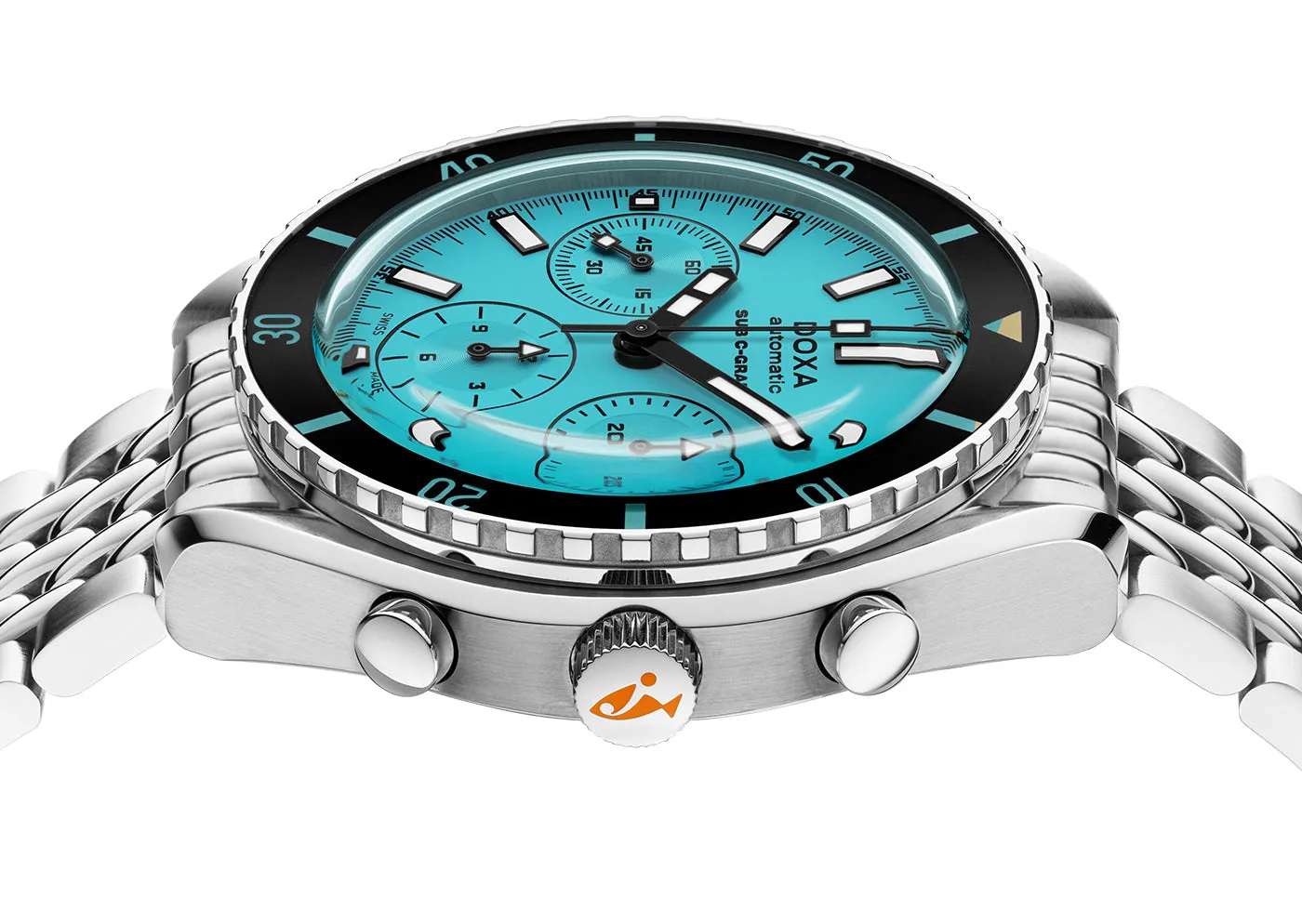 Doxa SUB 200 C-Graph Aquamarine Bracelet