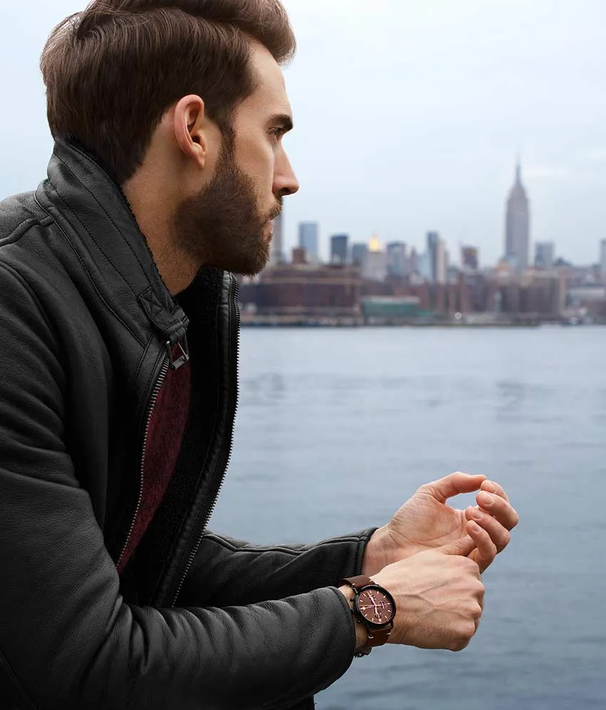 Eton 3903 Quartz 38mm Chronograph
