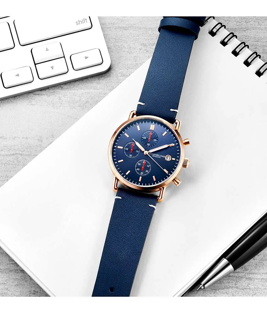Eton 3903 Quartz 38mm Chronograph
