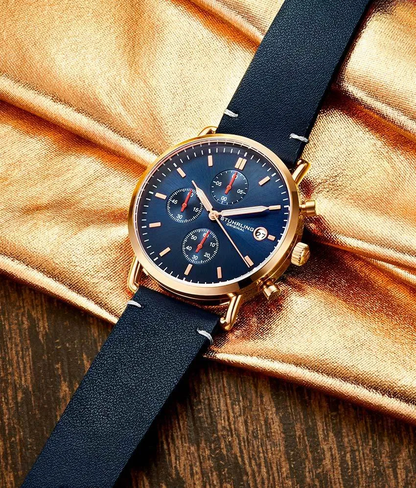 Eton 3903 Quartz 38mm Chronograph