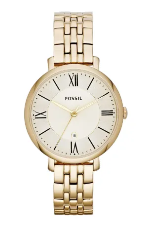 Fossil 0033-ES3434 'Jacqueline' Round Bracelet Women Watches Lexor Miami