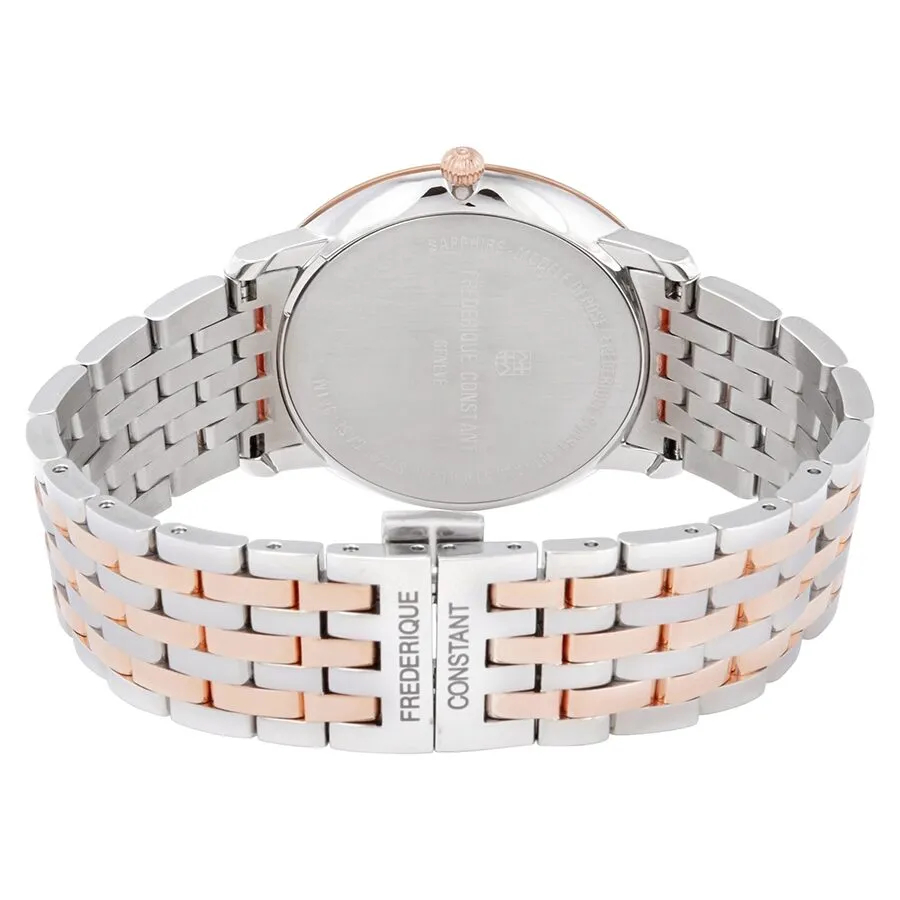 Frederique Constant White Dial Two-tone Men's Watch FC-200V5S32B