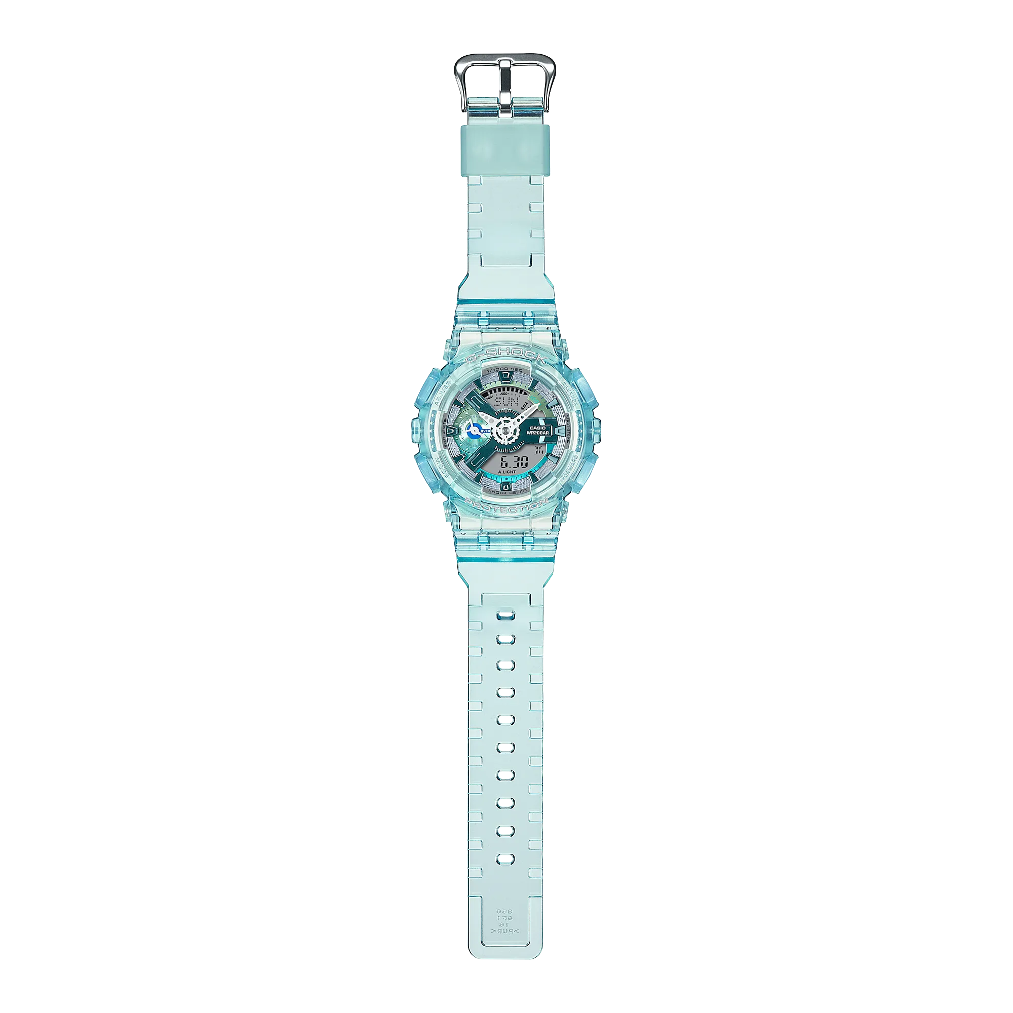 G-Shock Analog Digital Mid DUO Virtual World Resin Band Watch GMAS110VW-2A