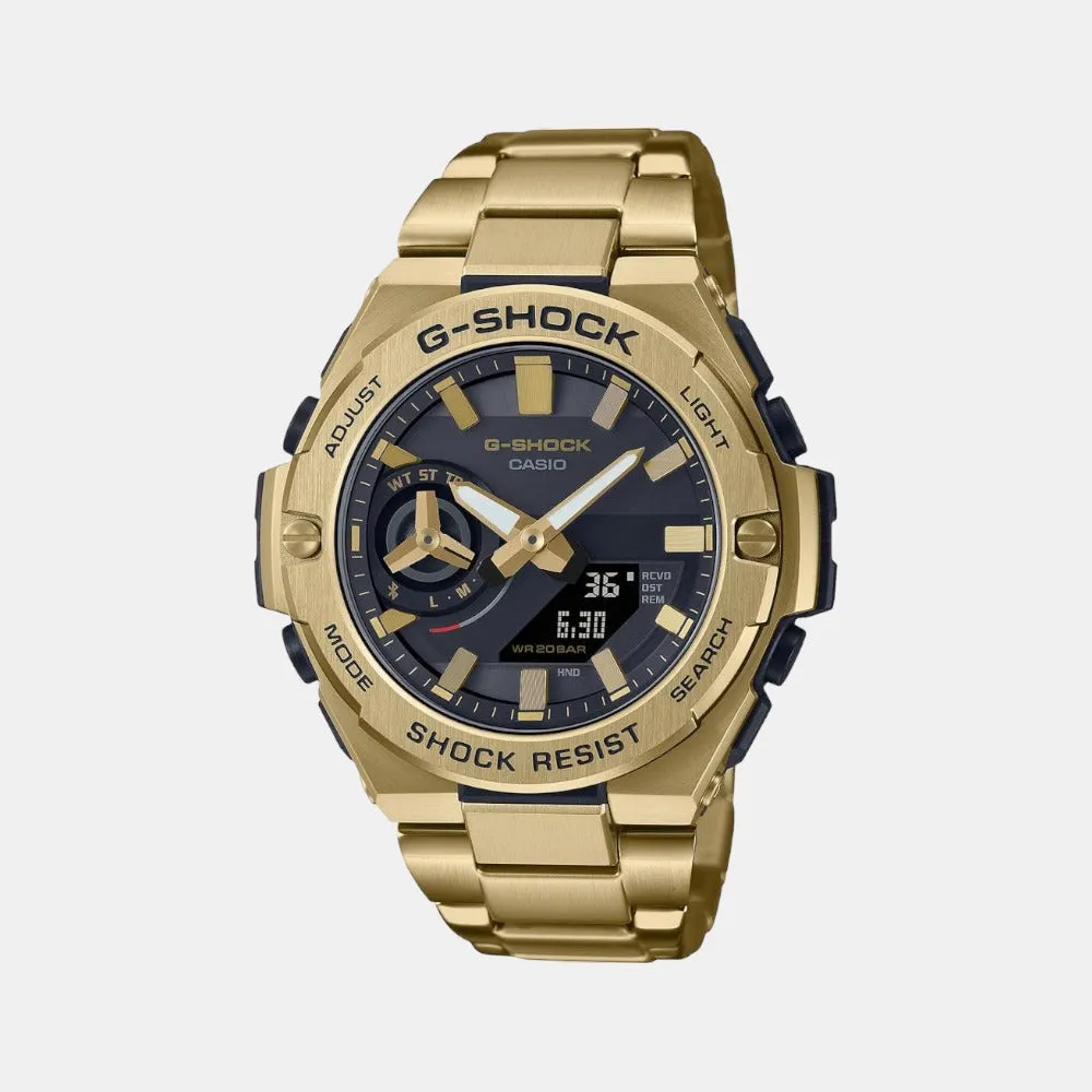 G-Shock Men's Analog-Digital Stainless Steel Watch G1234 - GST-B500GD-9ADR