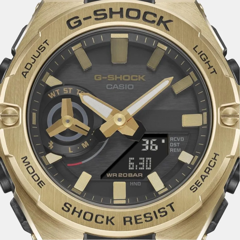 G-Shock Men's Analog-Digital Stainless Steel Watch G1234 - GST-B500GD-9ADR
