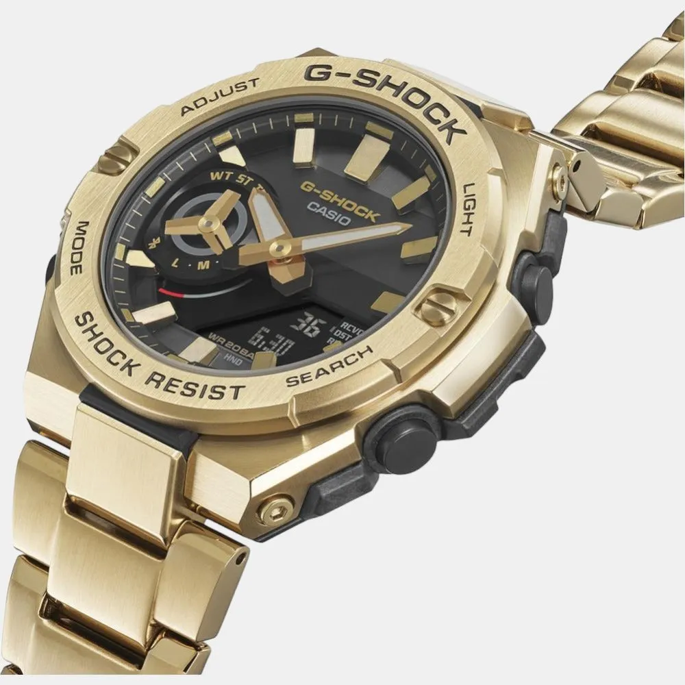 G-Shock Men's Analog-Digital Stainless Steel Watch G1234 - GST-B500GD-9ADR