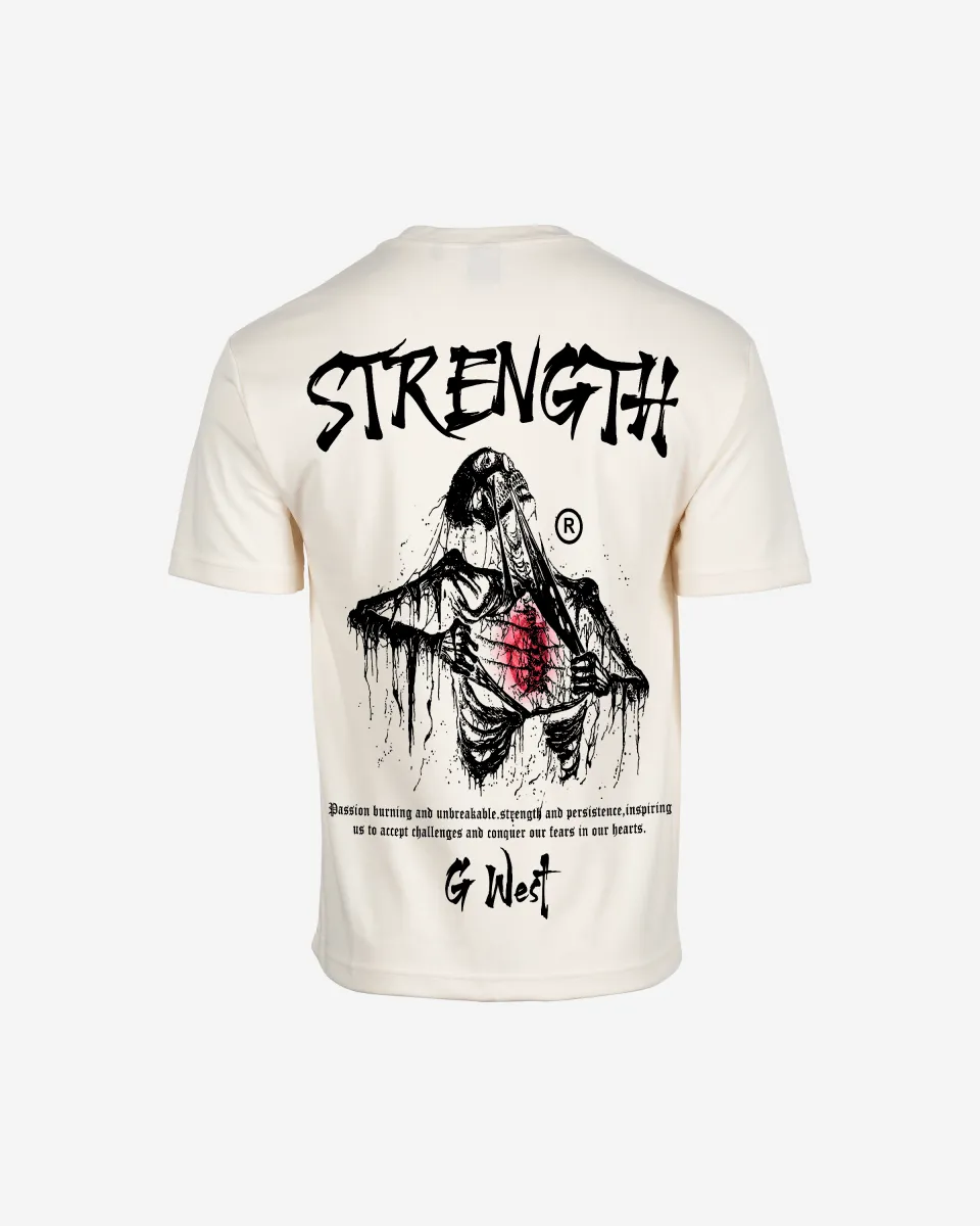 G West Oversized Ripping Skeleton Tee