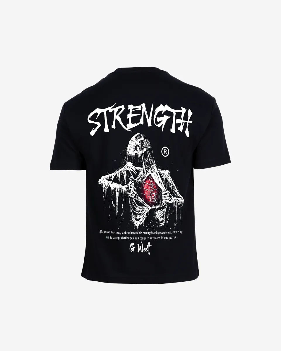 G West Oversized Ripping Skeleton Tee