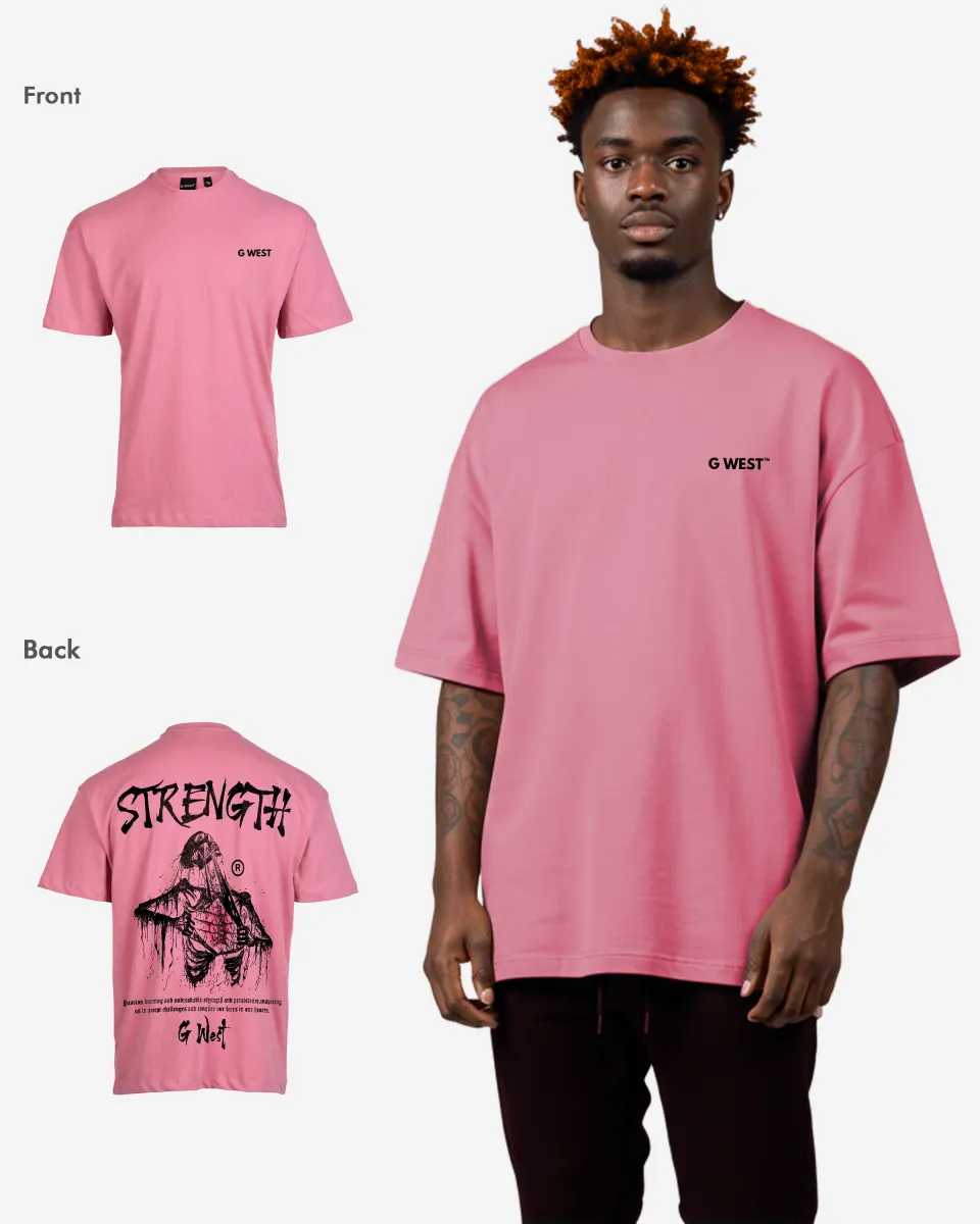 G West Oversized Ripping Skeleton Tee