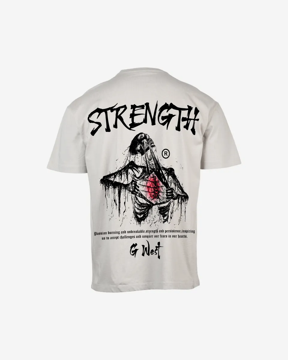 G West Oversized Ripping Skeleton Tee