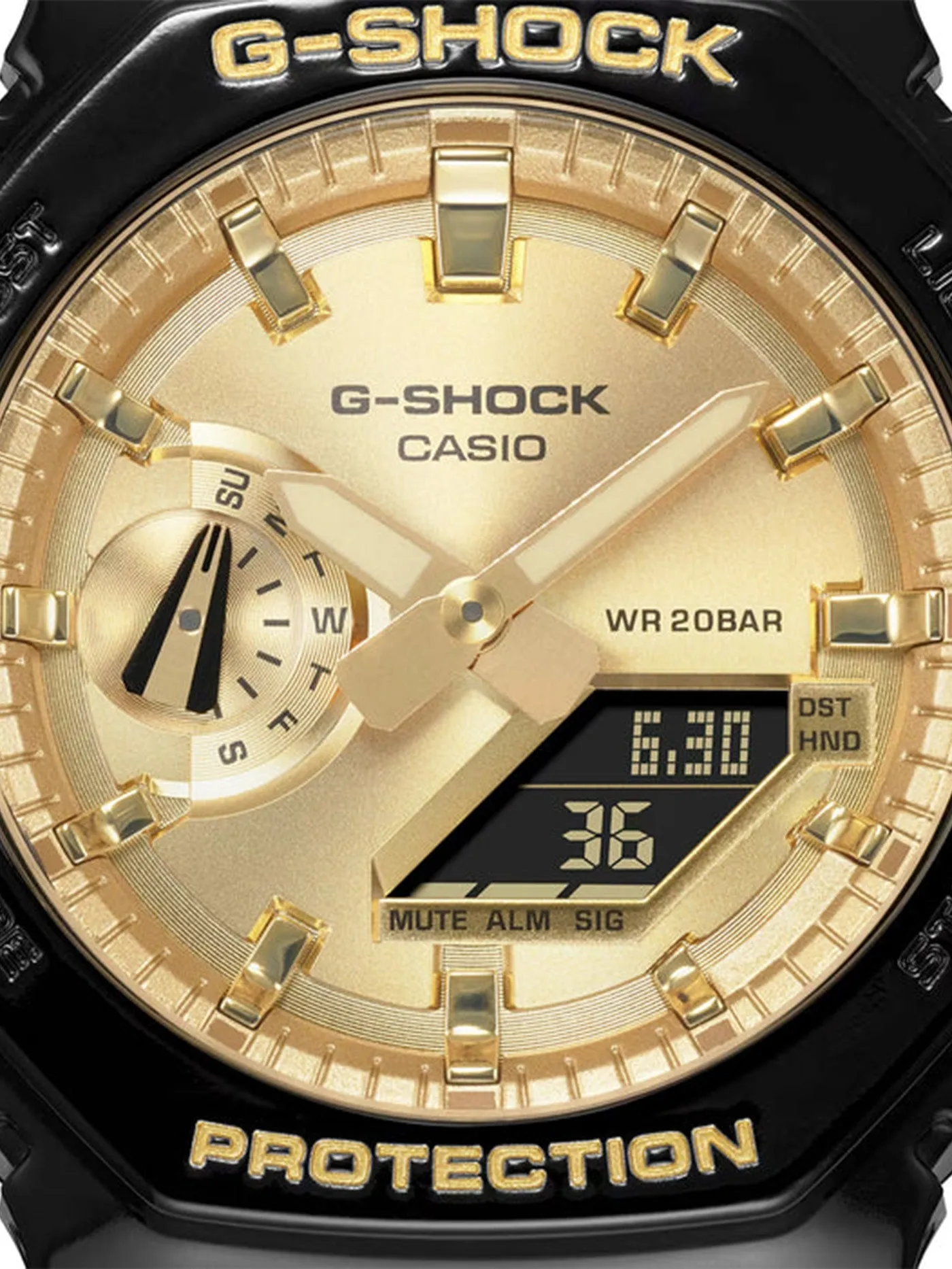 GA2100GB-1A Black/Gold  Watch