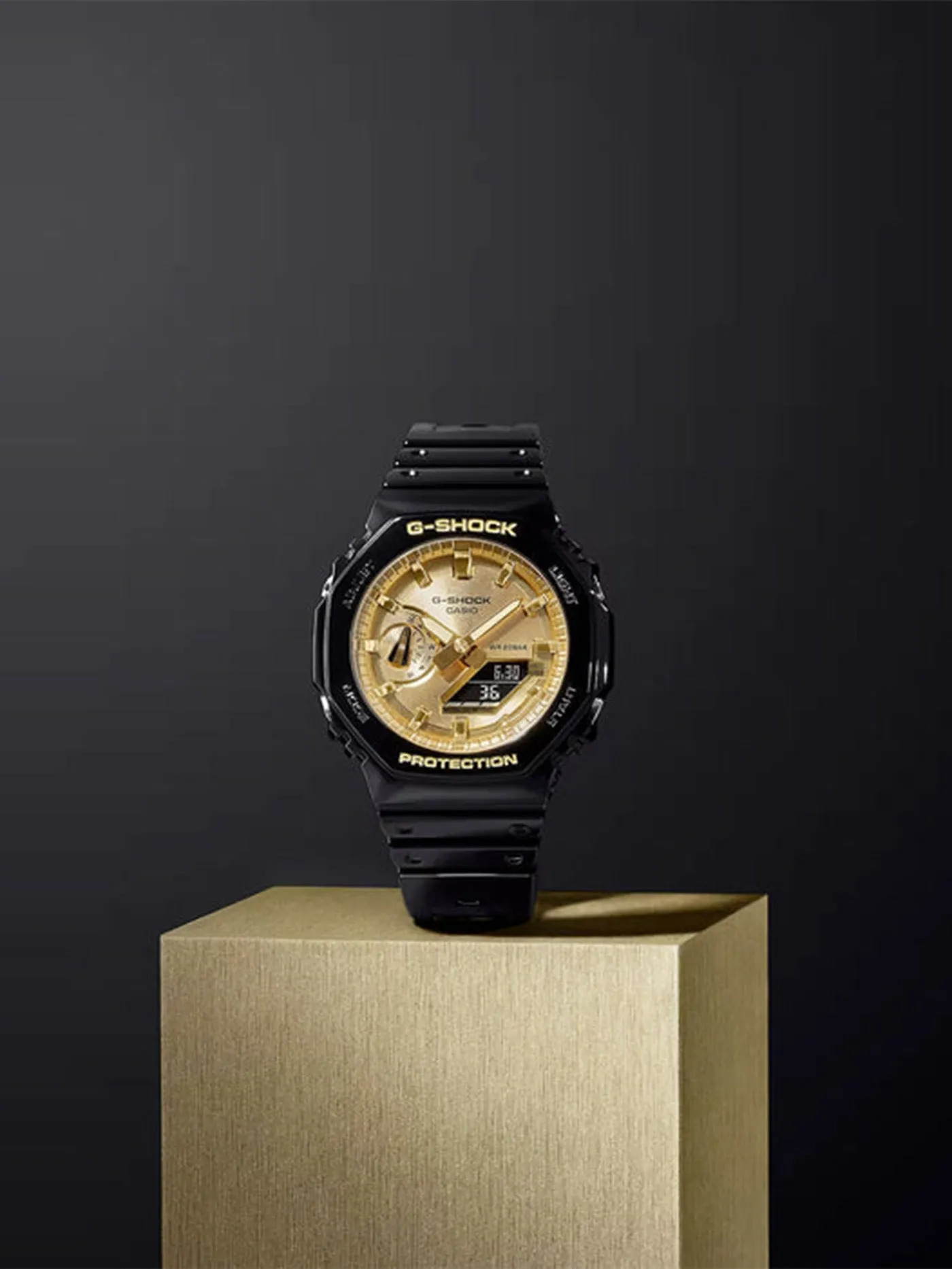 GA2100GB-1A Black/Gold  Watch