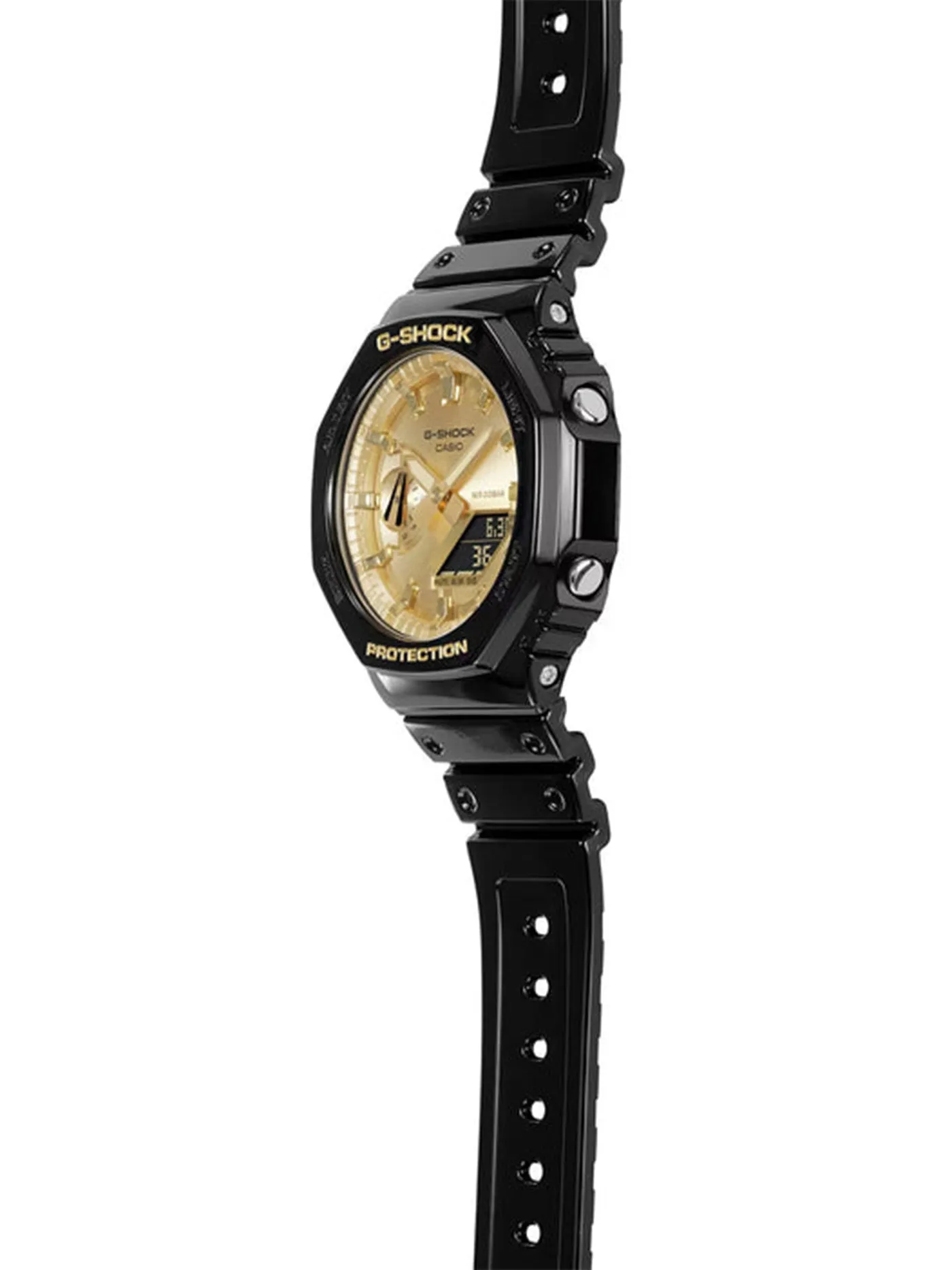 GA2100GB-1A Black/Gold  Watch