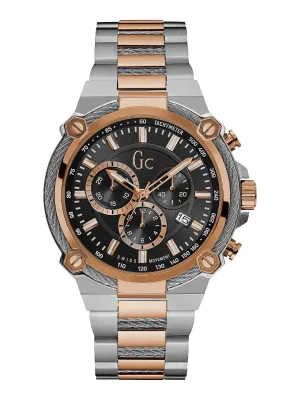 GC Gents Wrist Watch Black - Y24002G2